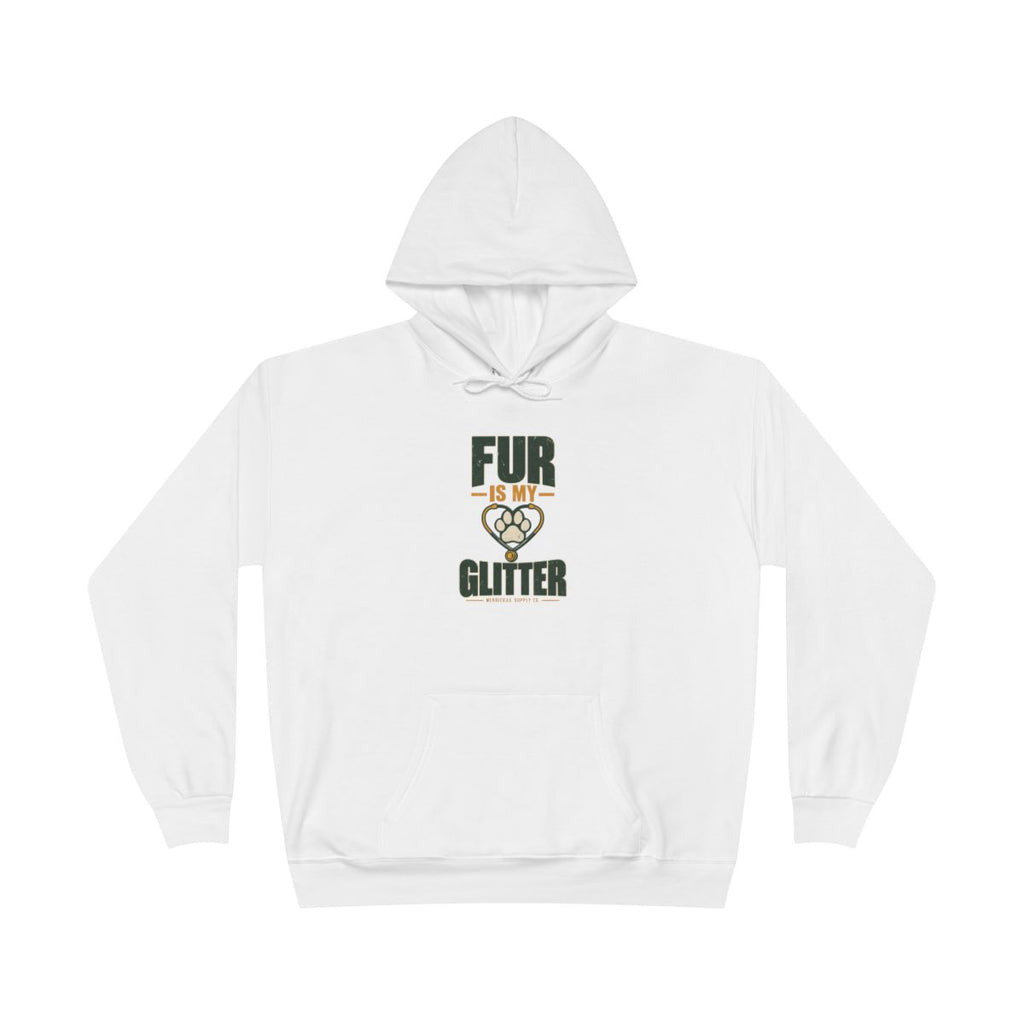 Fur Is My Glitter Heavyweight Hoodie