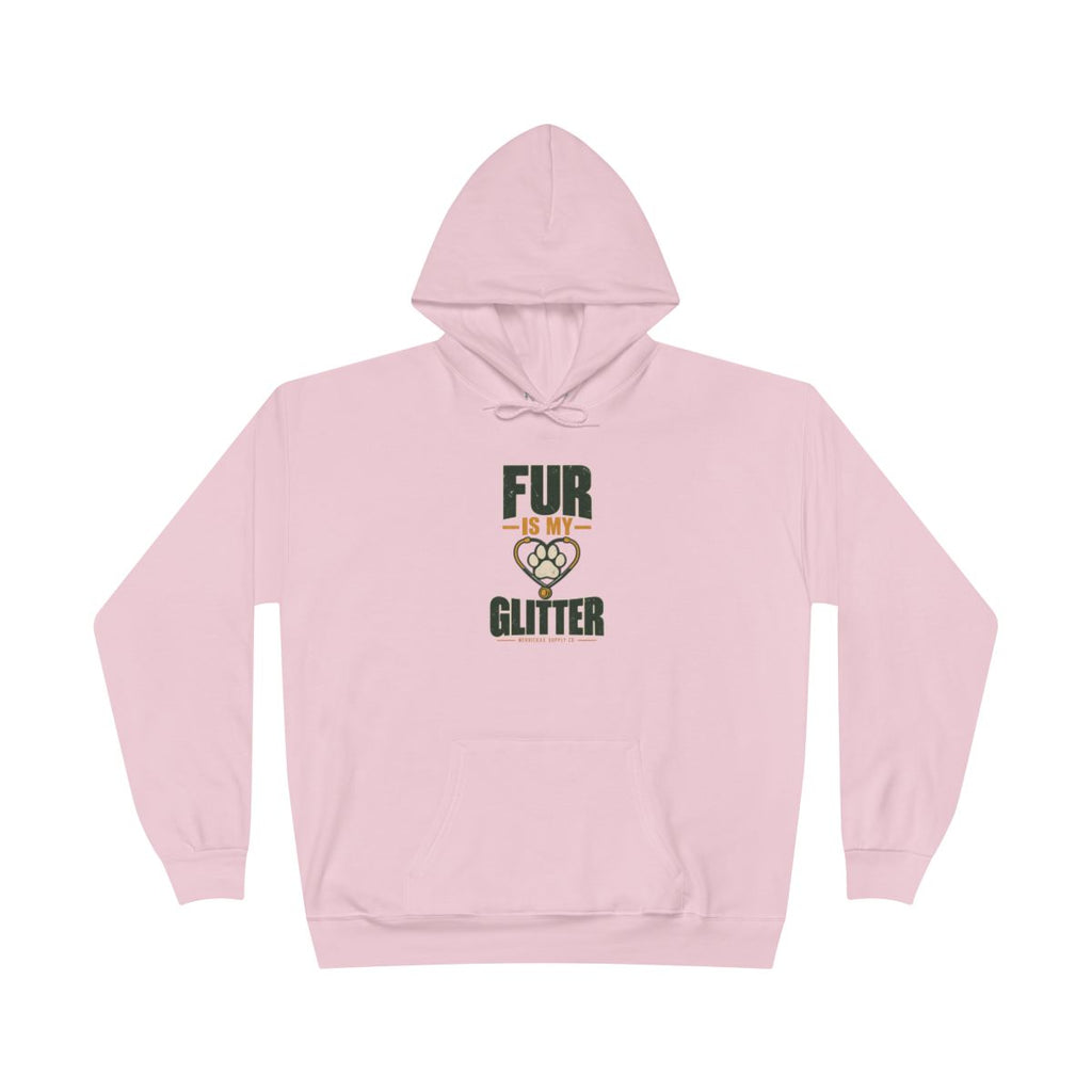 Fur Is My Glitter Heavyweight Hoodie