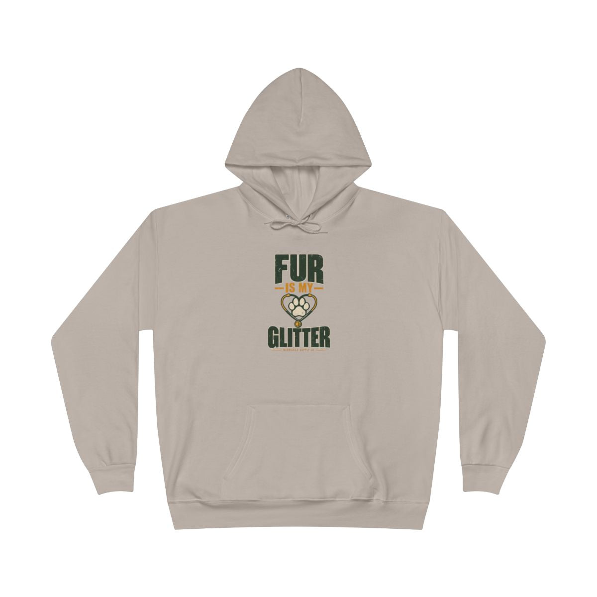 Fur Is My Glitter Heavyweight Hoodie