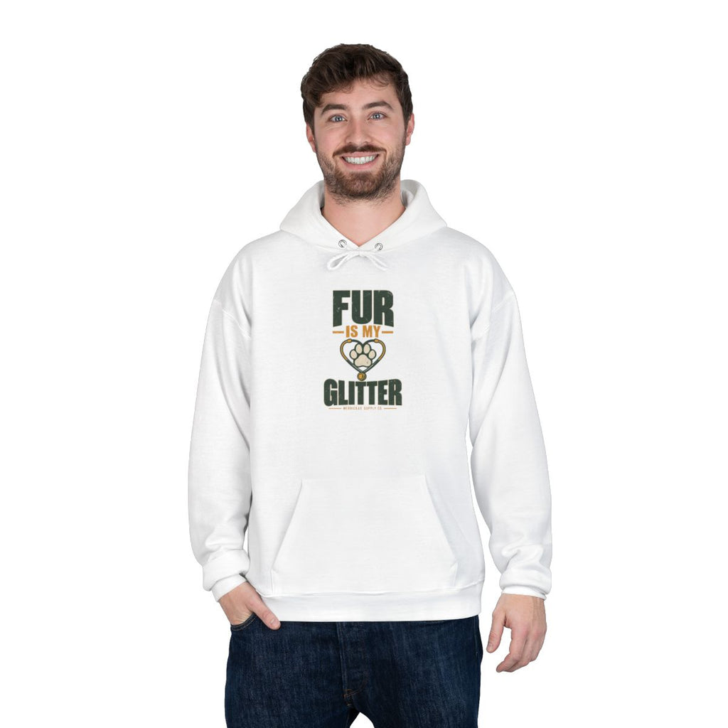 Fur Is My Glitter Heavyweight Hoodie