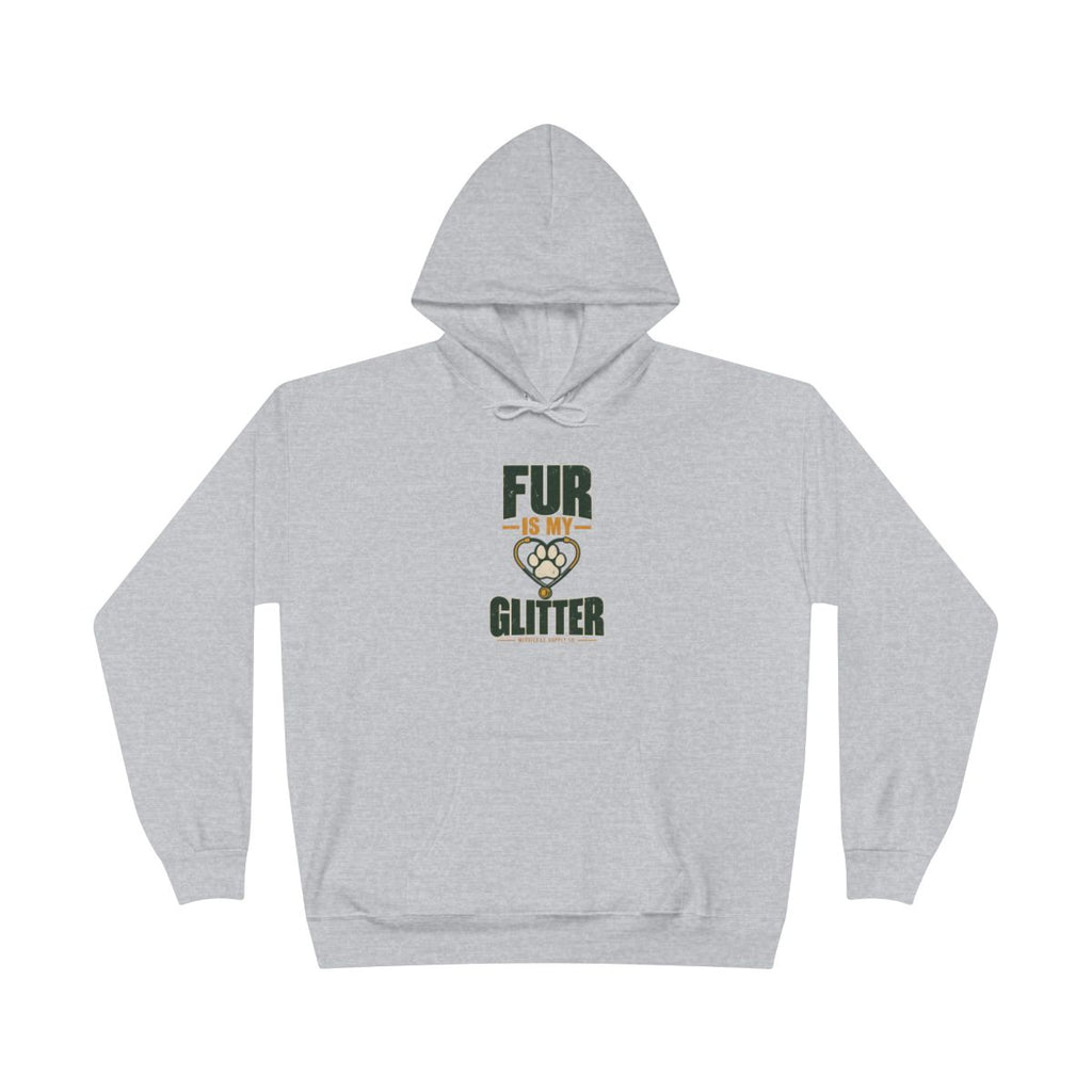 Fur Is My Glitter Heavyweight Hoodie