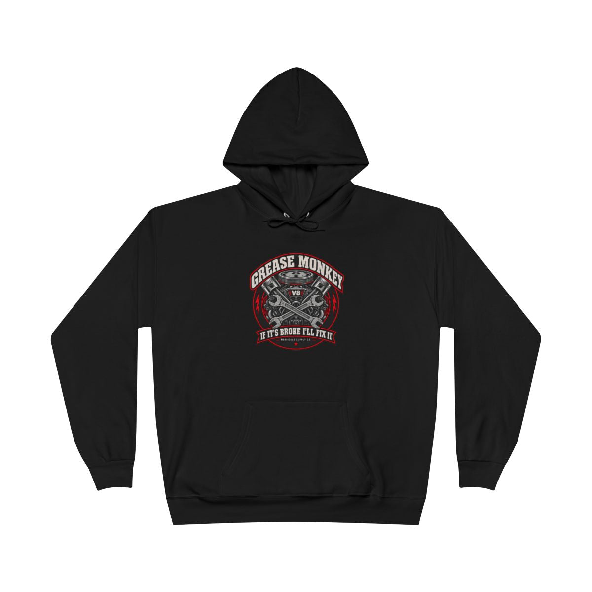 Grease Monkey Blackout Hoodie