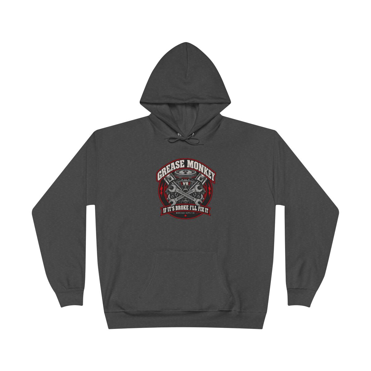 Grease Monkey Blackout Hoodie