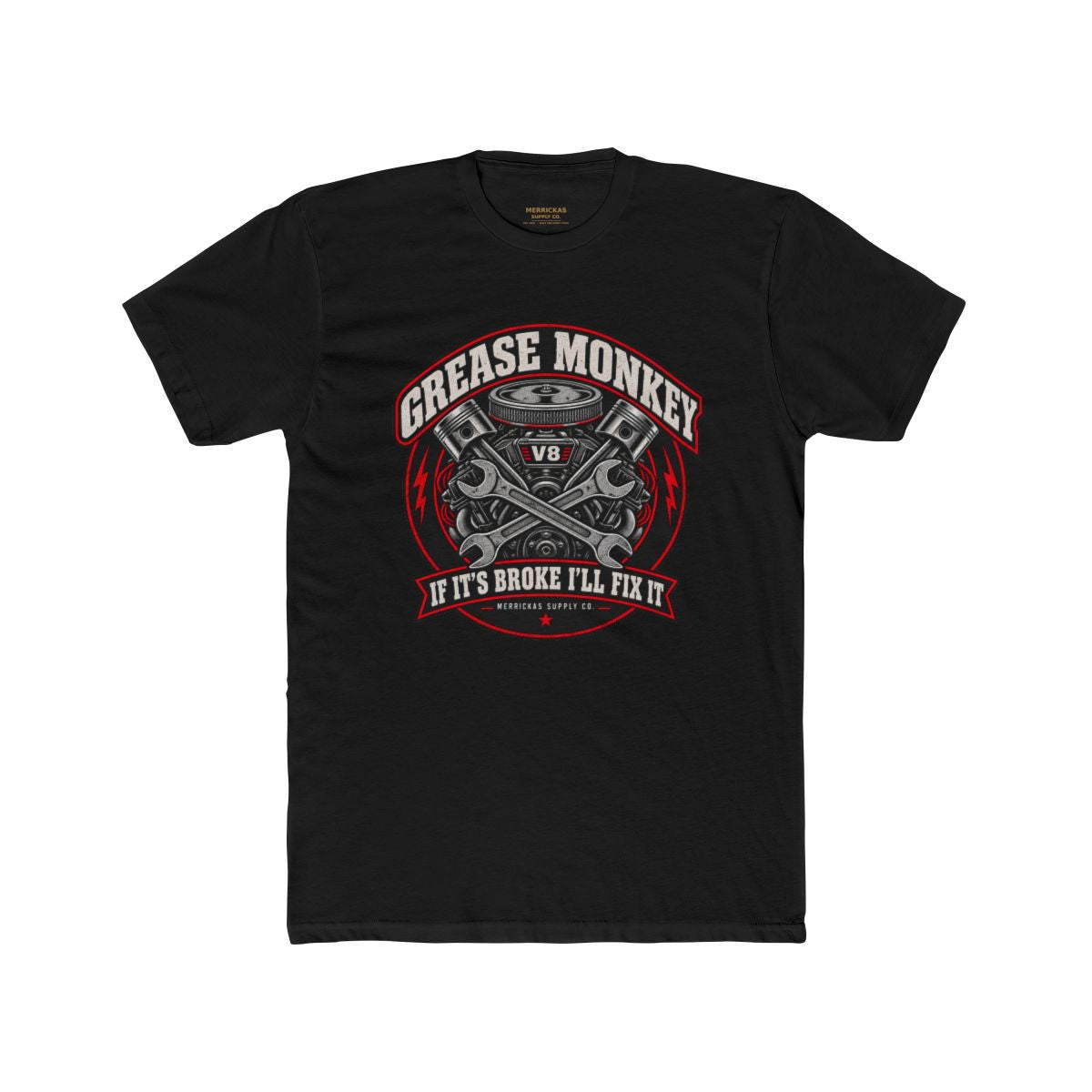 Grease Monkey Blackout Tee