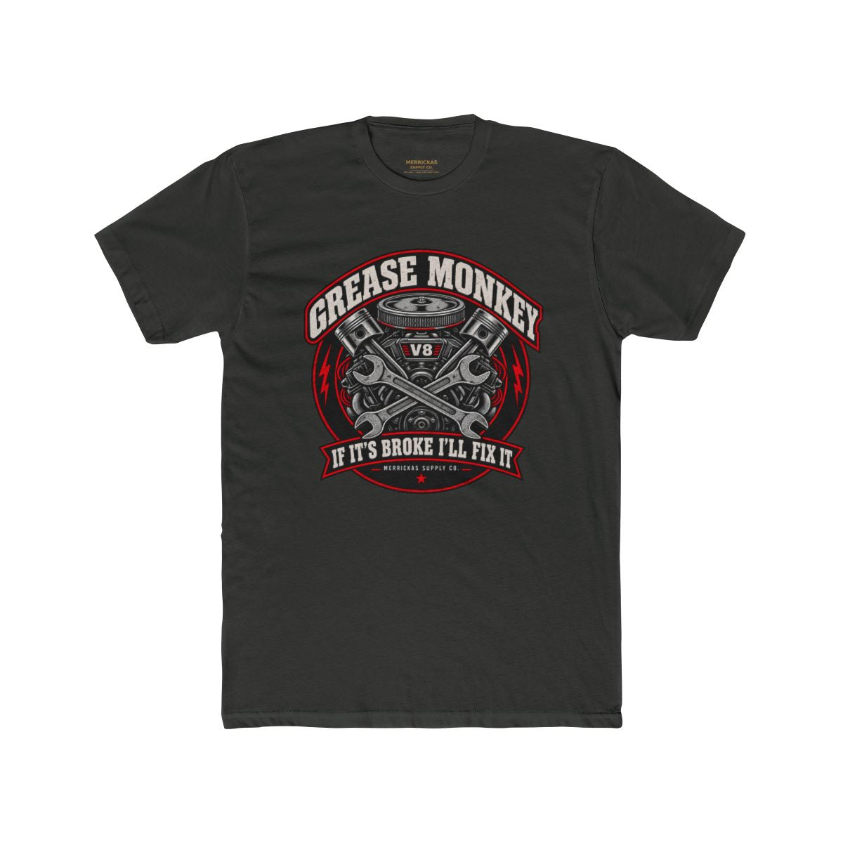 Grease Monkey Blackout Tee