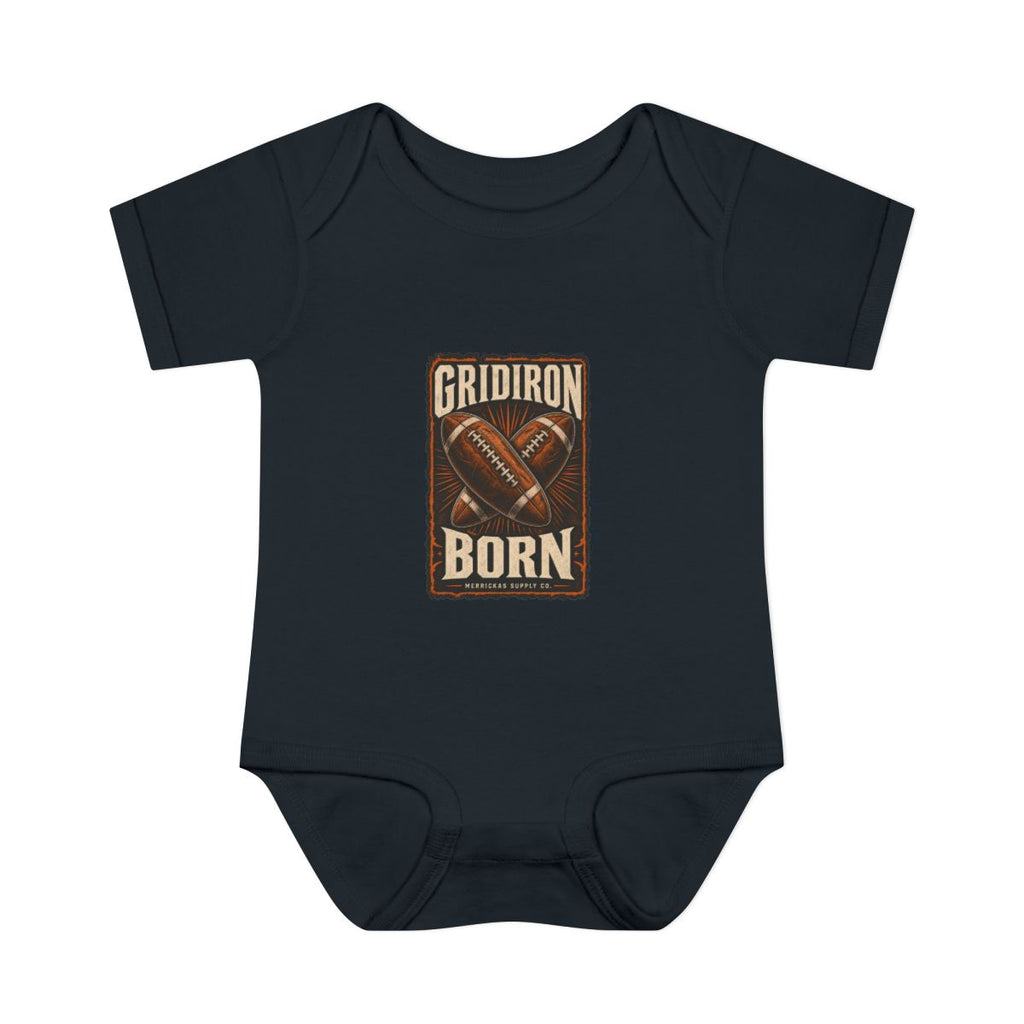 Gridiron Born Baby Onesie
