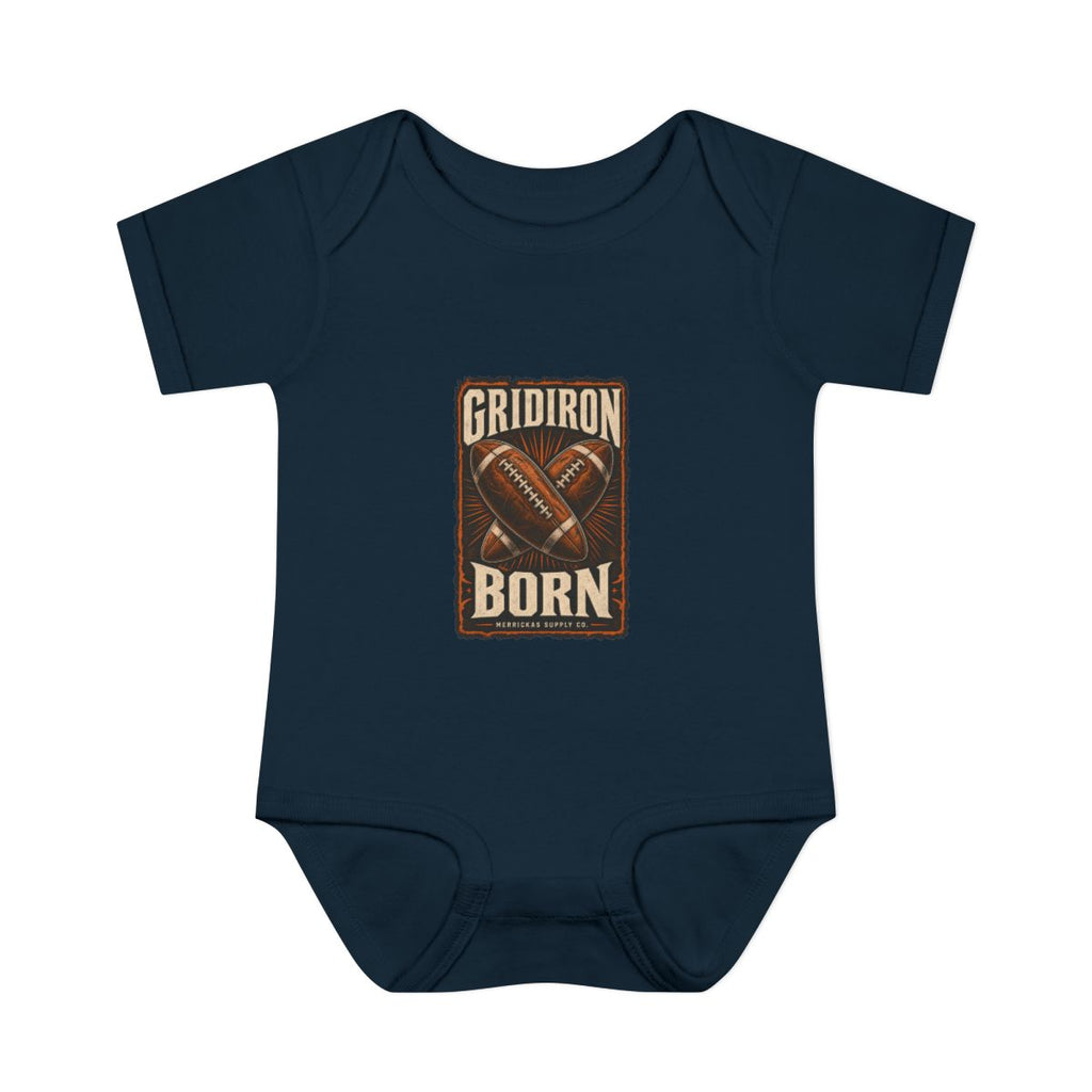 Gridiron Born Baby Onesie