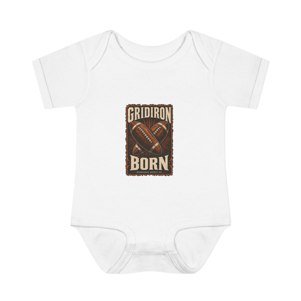 Gridiron Born Baby Onesie