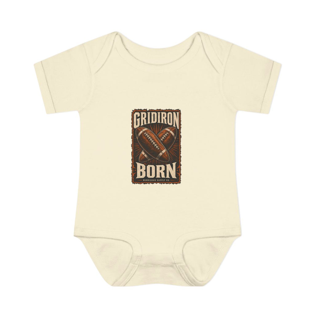 Gridiron Born Baby Onesie