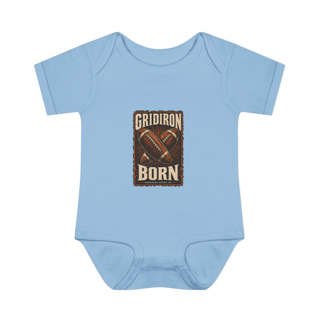 Gridiron Born Baby Onesie