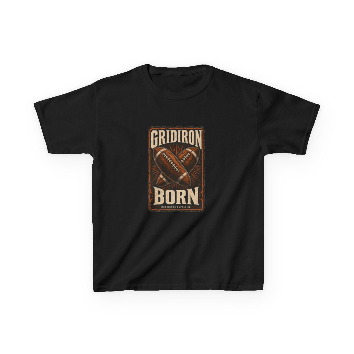 Gridiron Born Kids Tee