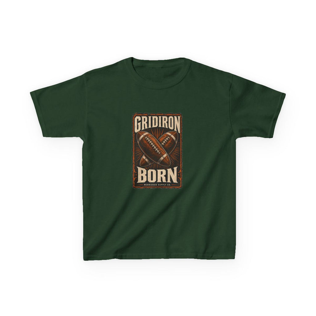 Gridiron Born Kids Tee