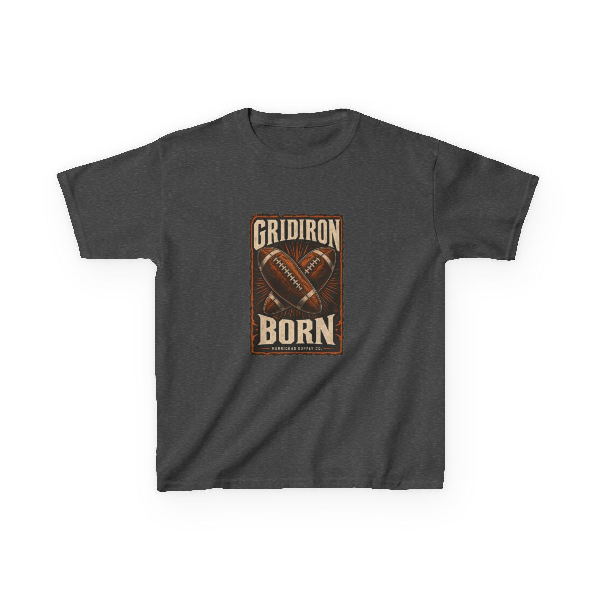 Gridiron Born Kids Tee