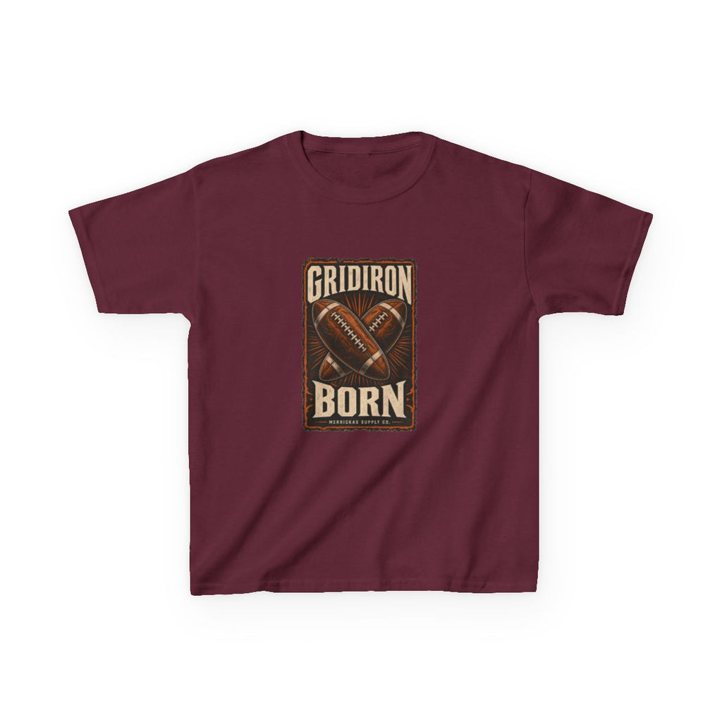 Gridiron Born Kids Tee