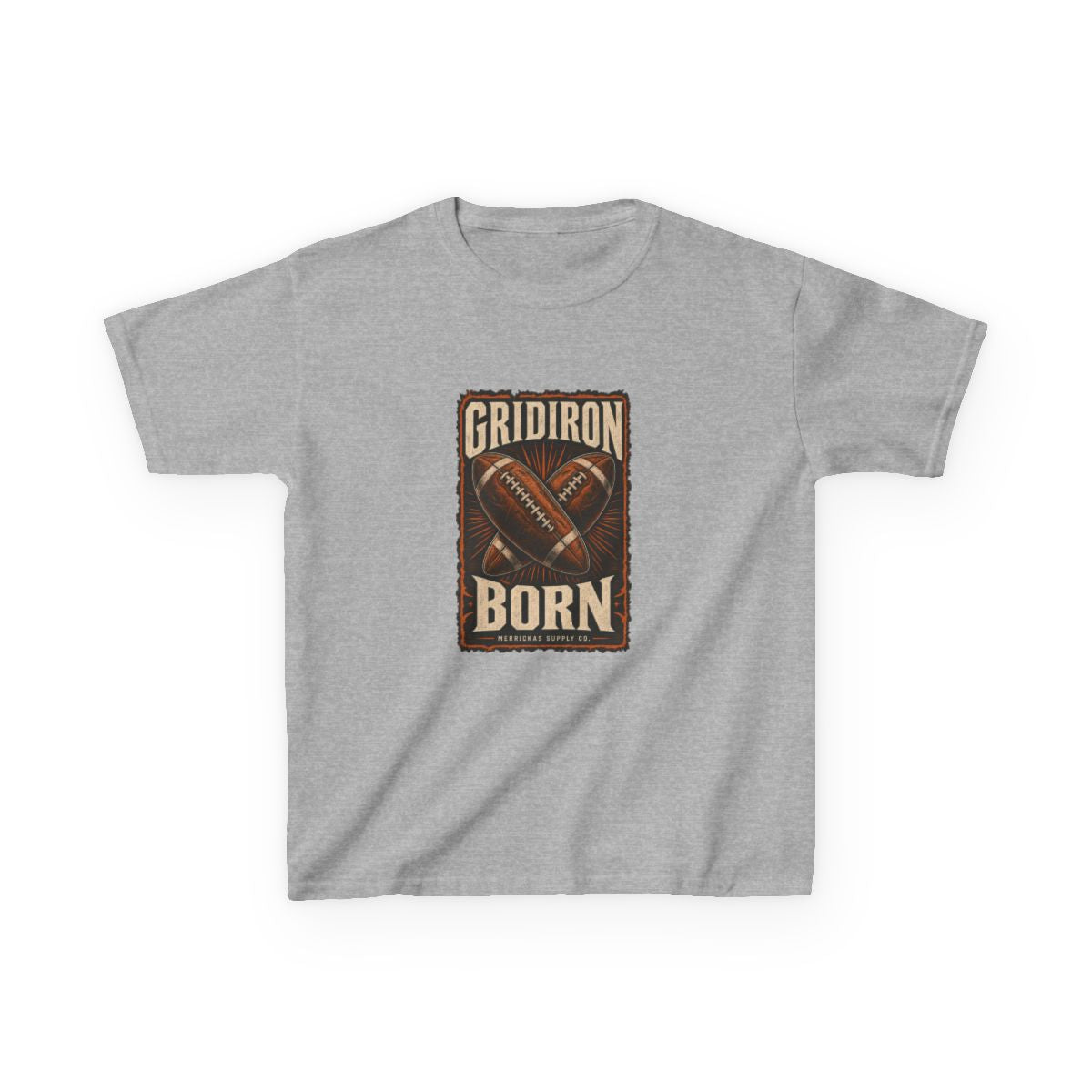 Gridiron Born Kids Tee
