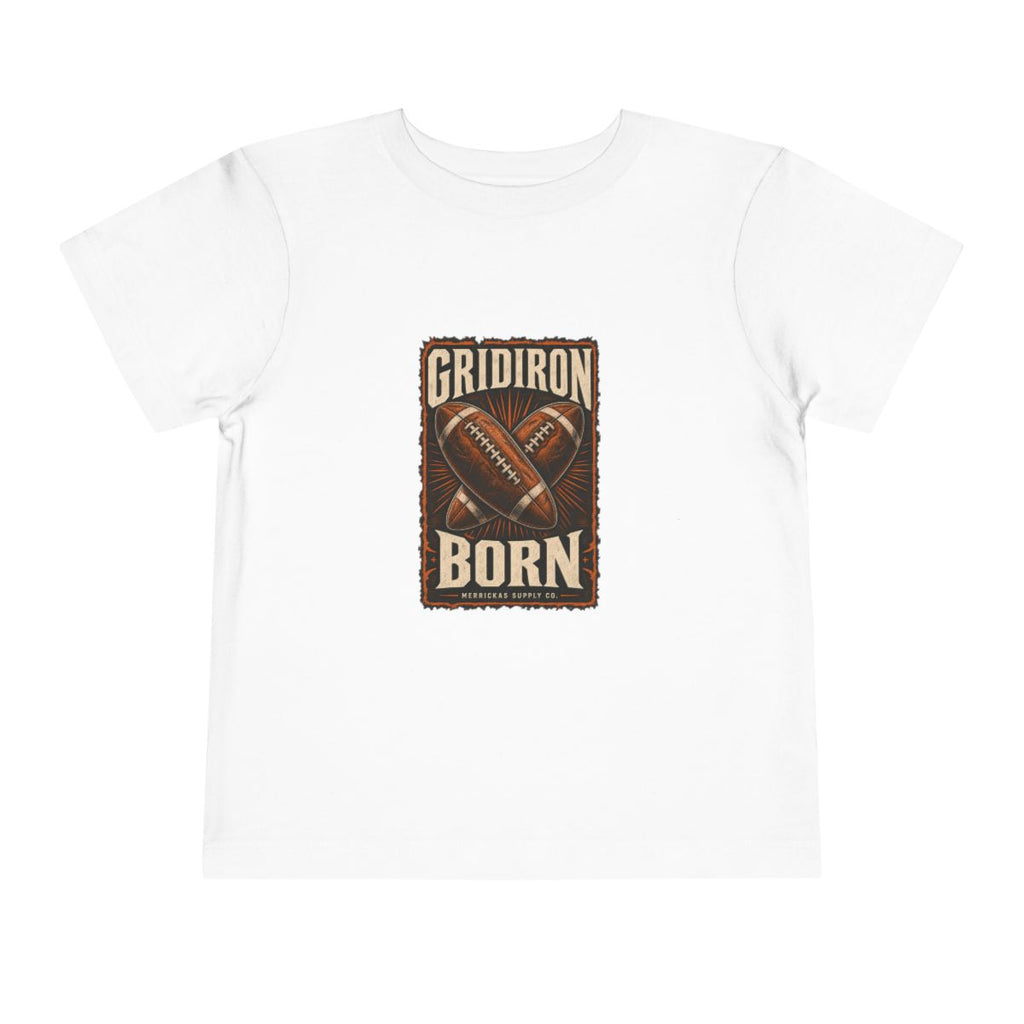 Gridiron Born Toddler Tee