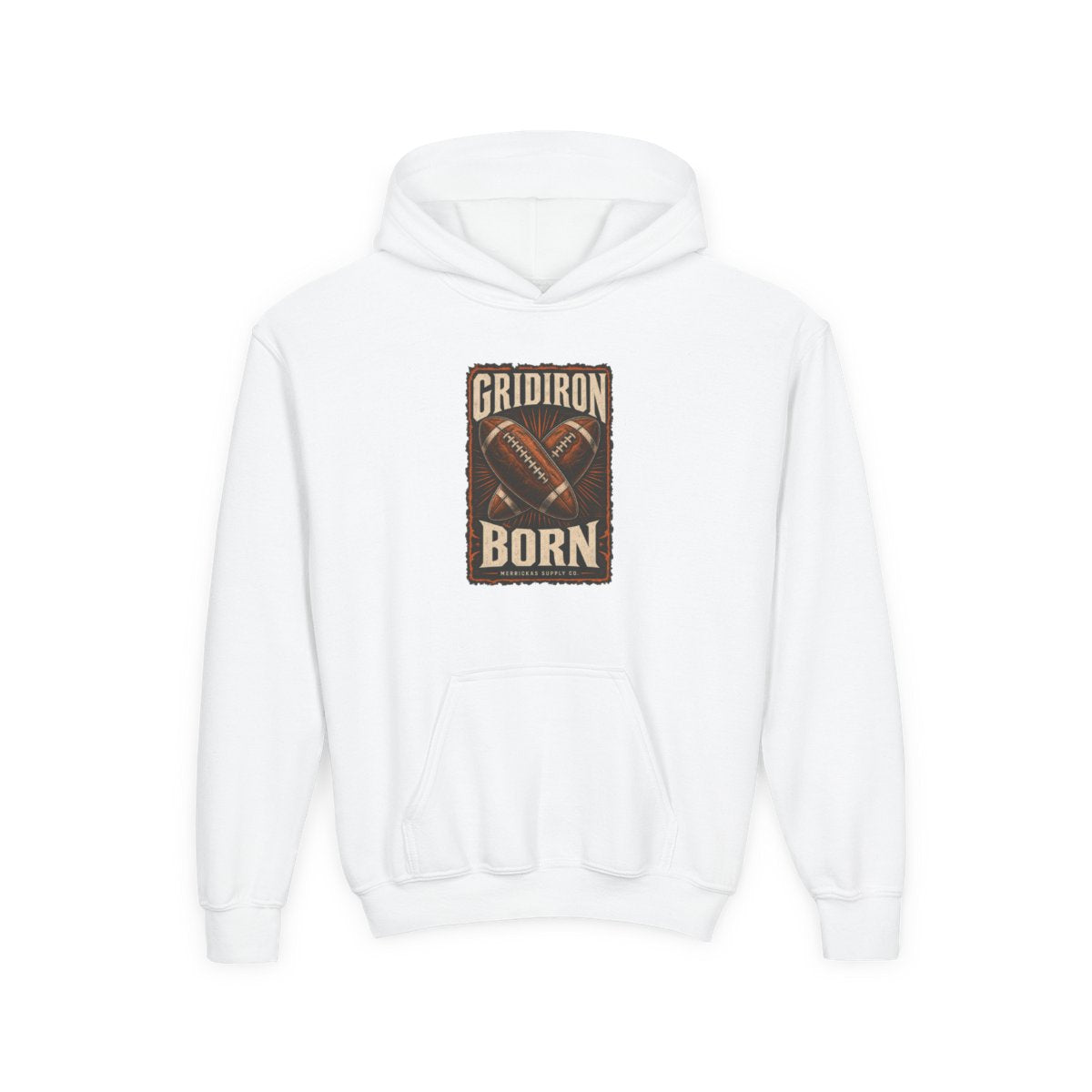 Gridiron Born Youth Hoodie