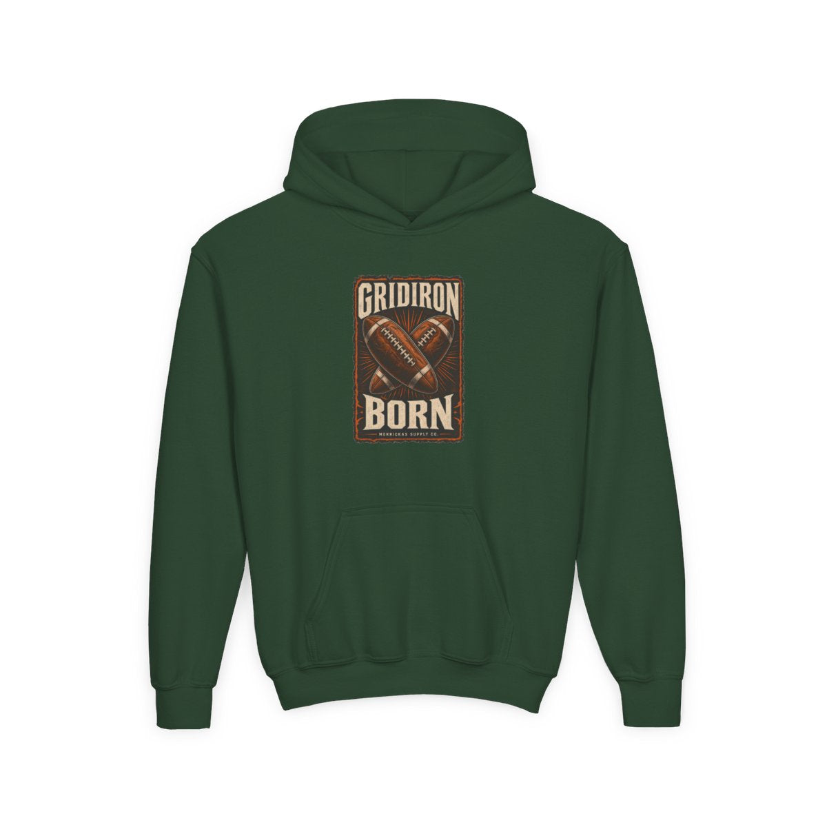 Gridiron Born Youth Hoodie