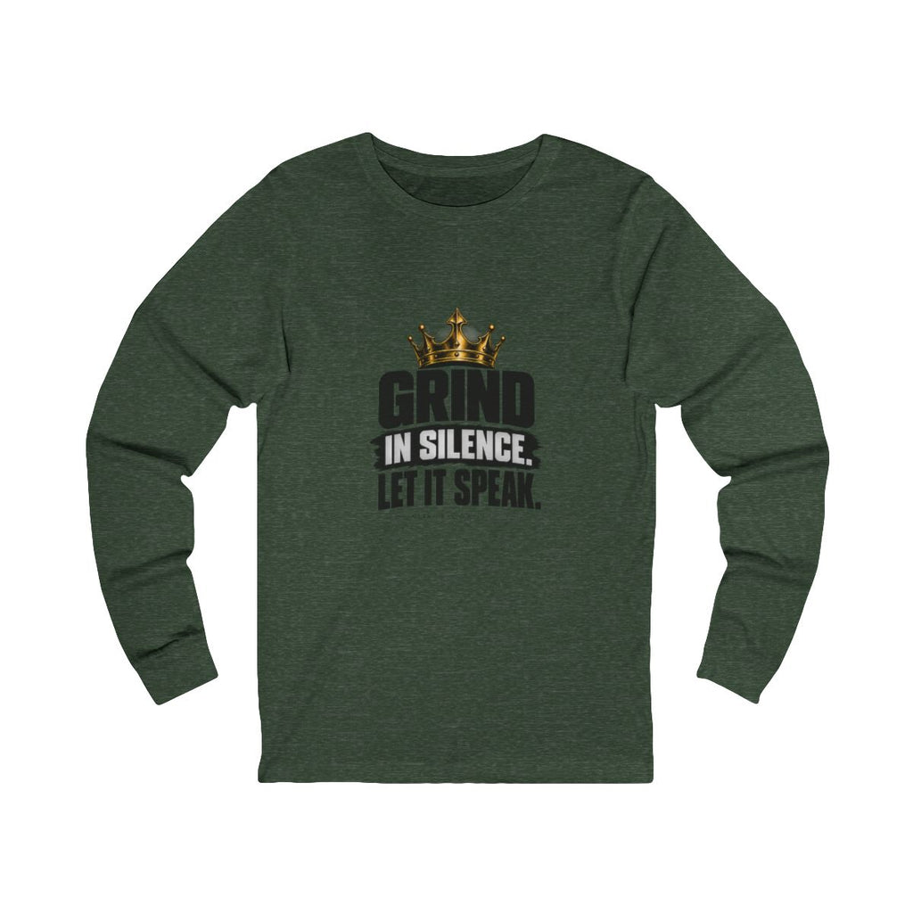 Grind In Silence Long Sleeve Tee