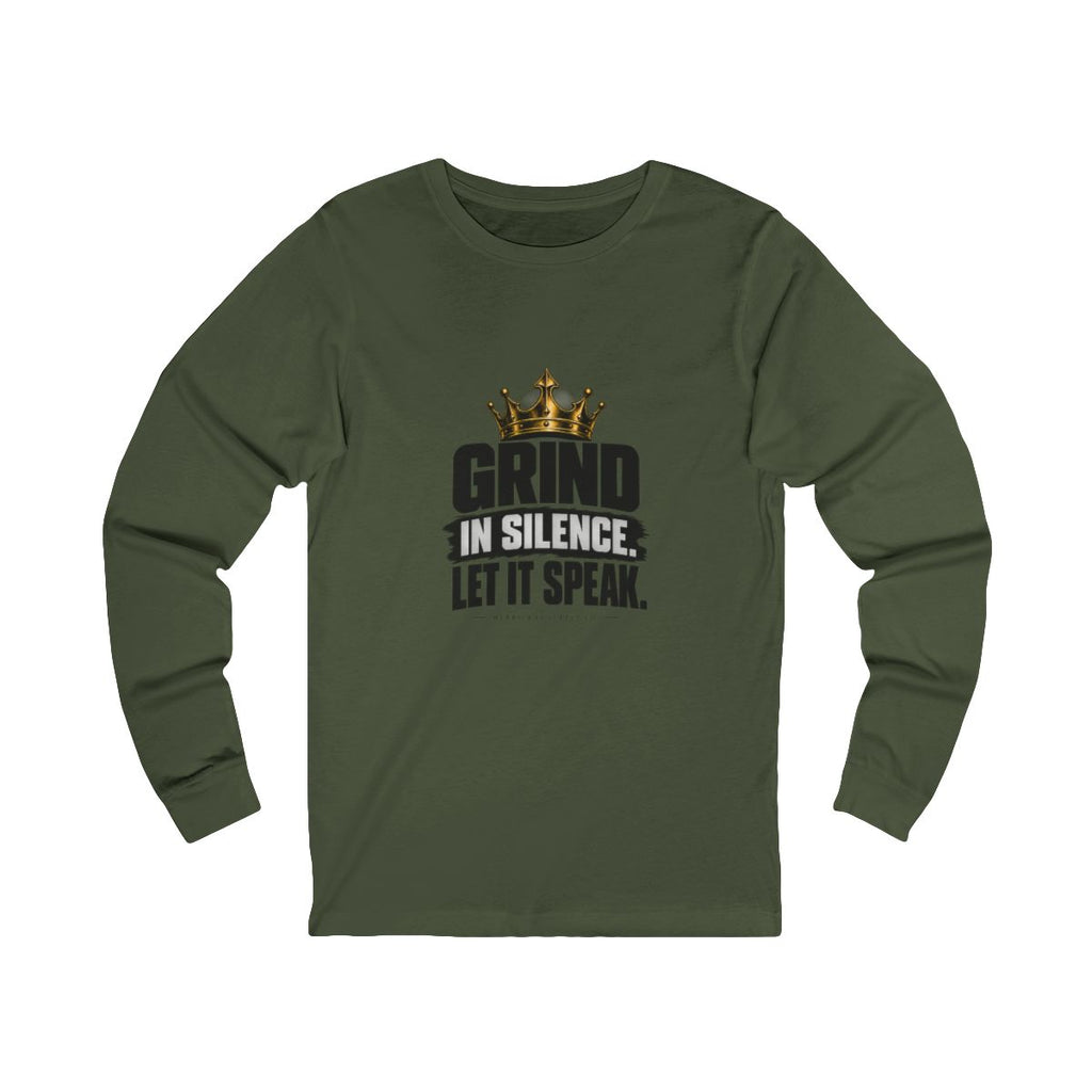 Grind In Silence Long Sleeve Tee