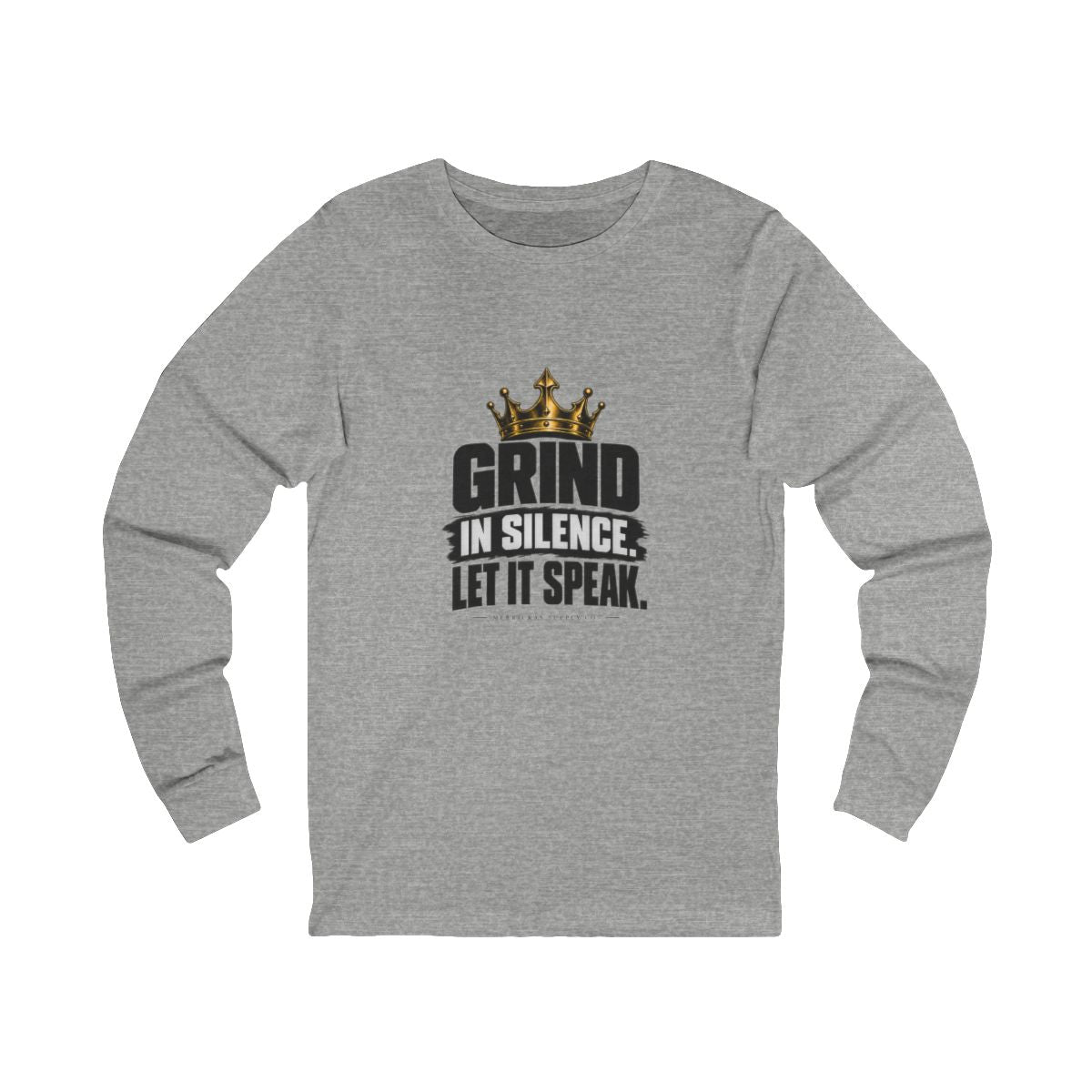Grind In Silence Long Sleeve Tee