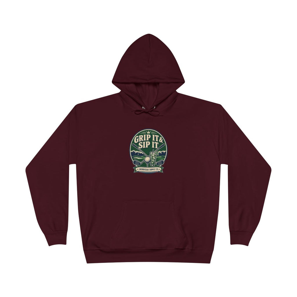 Grip It & Sip It Blackout Hoodie
