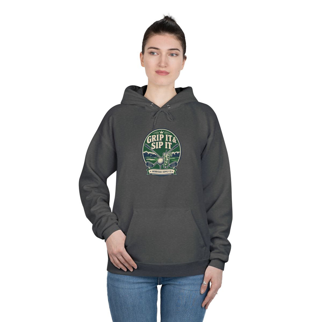 Grip It & Sip It Blackout Hoodie