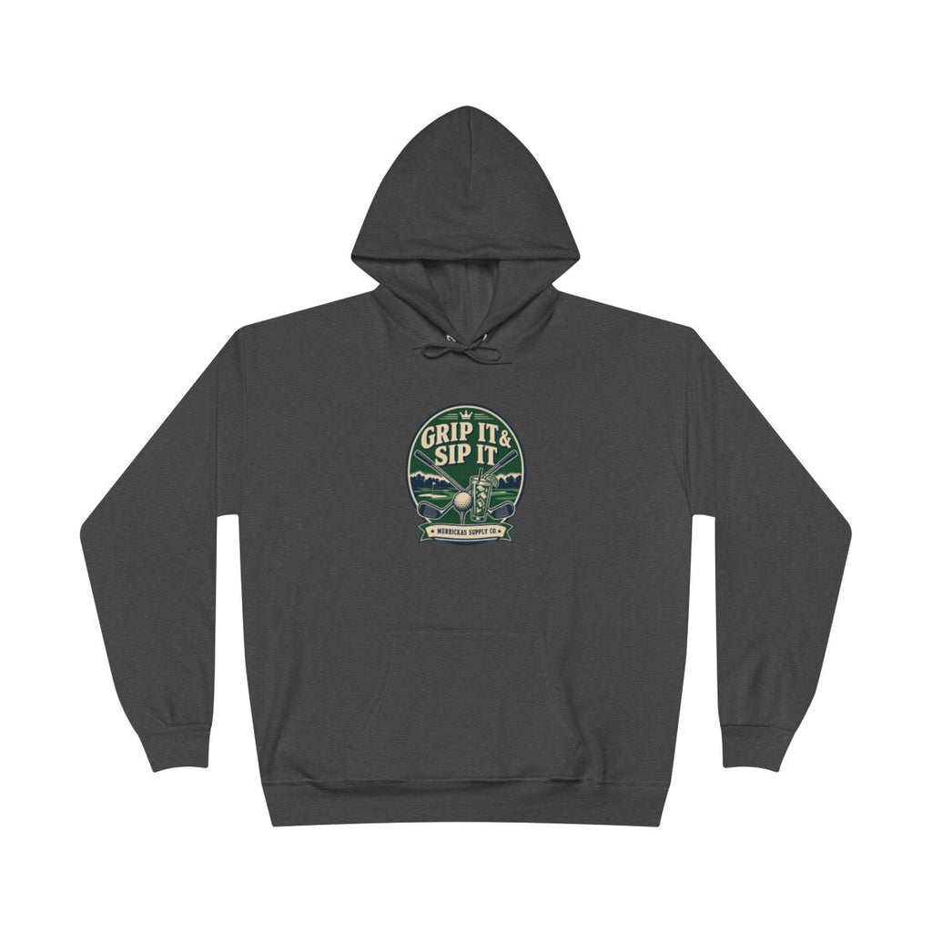 Grip It & Sip It Blackout Hoodie