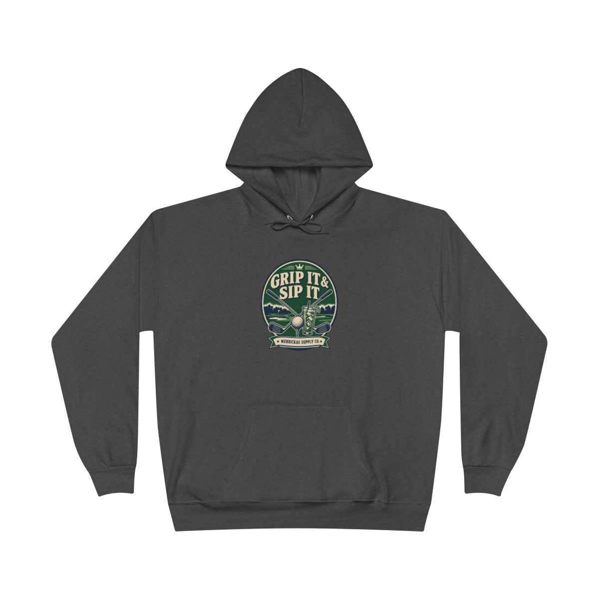 Grip It & Sip It Blackout Hoodie