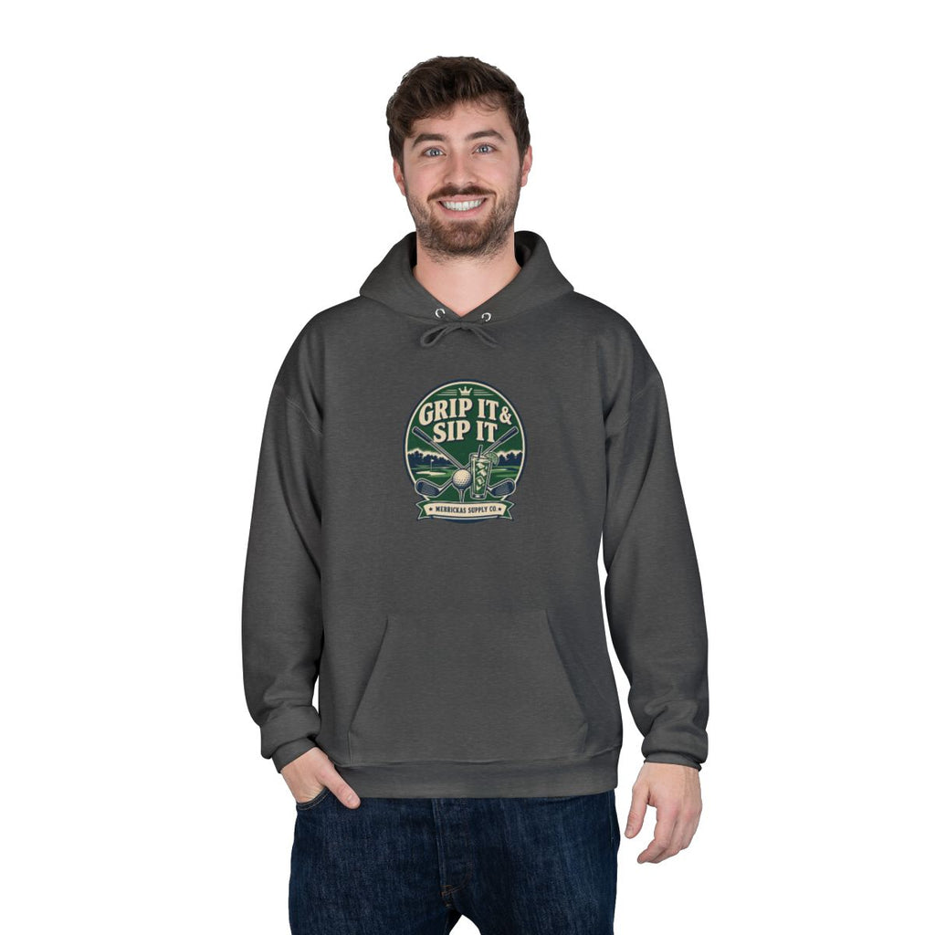 Grip It & Sip It Blackout Hoodie