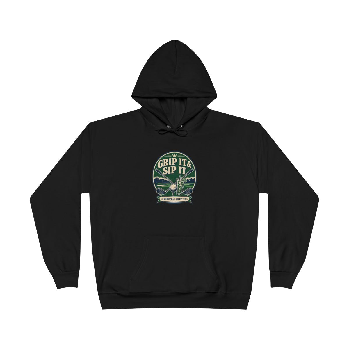 Grip It & Sip It Blackout Hoodie