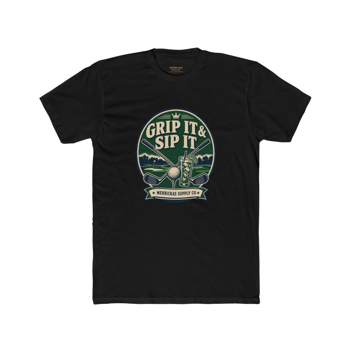 Grip It & Sip It Blackout Tee