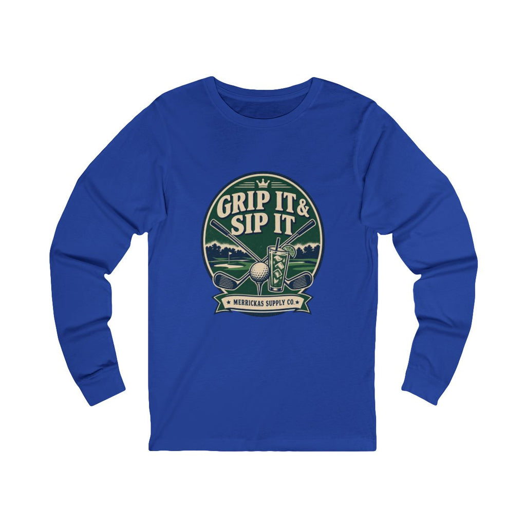 Grip It & Sip It Long Sleeve Tee