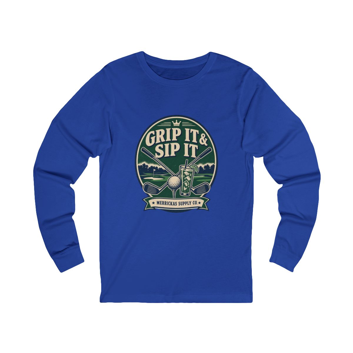 Grip It & Sip It Long Sleeve Tee