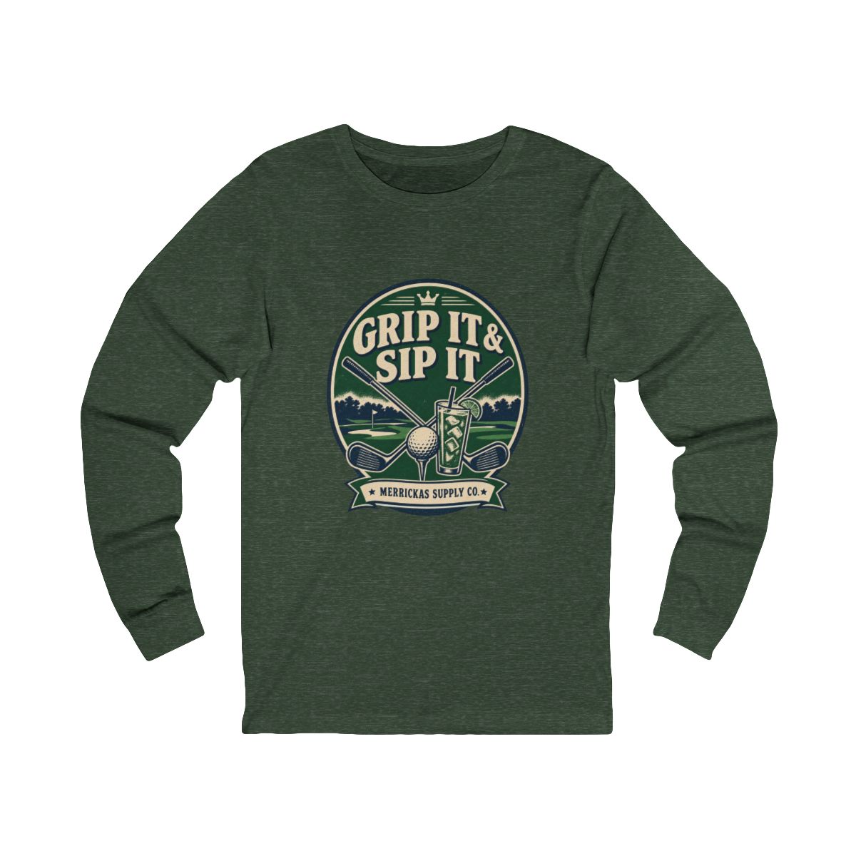 Grip It & Sip It Long Sleeve Tee