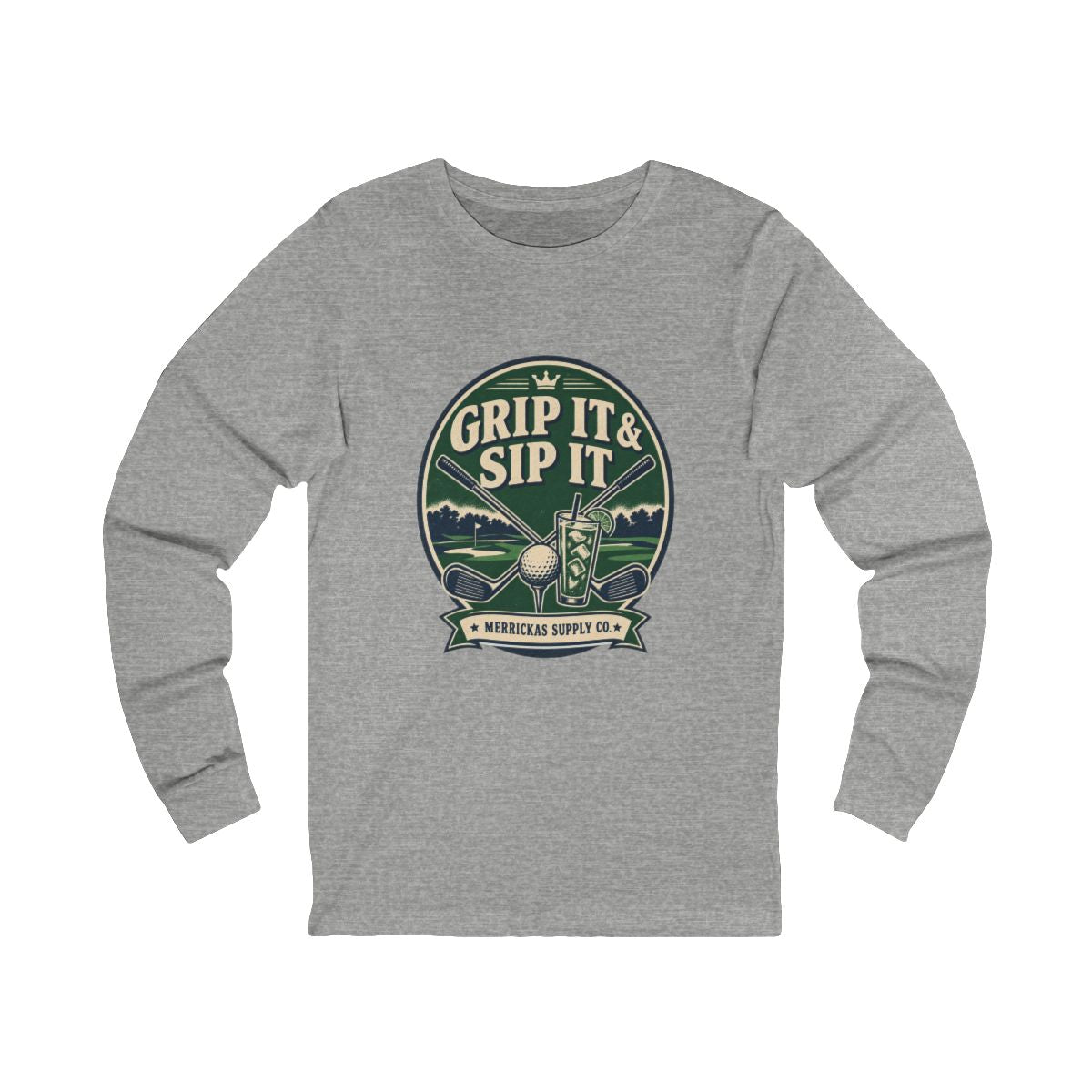 Grip It & Sip It Long Sleeve Tee