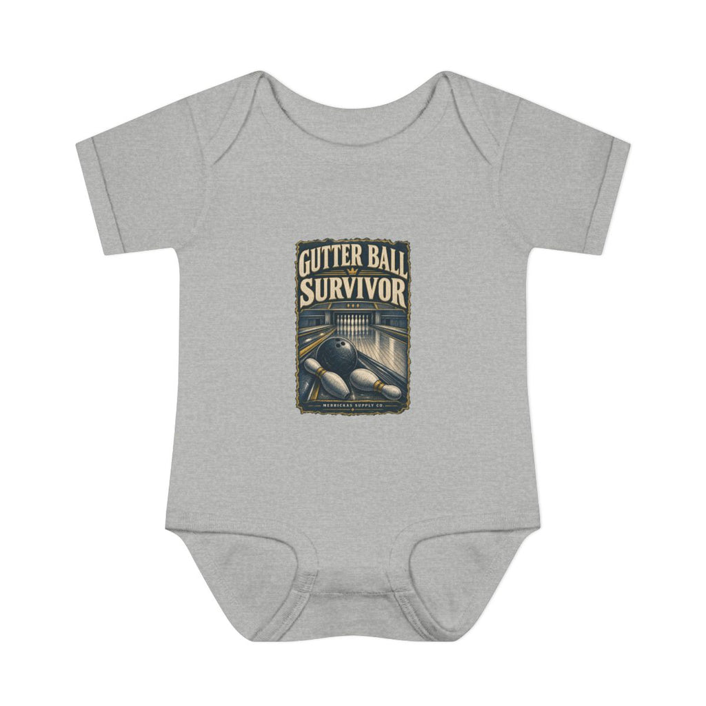 Gutter Ball Survivor Baby Onesie