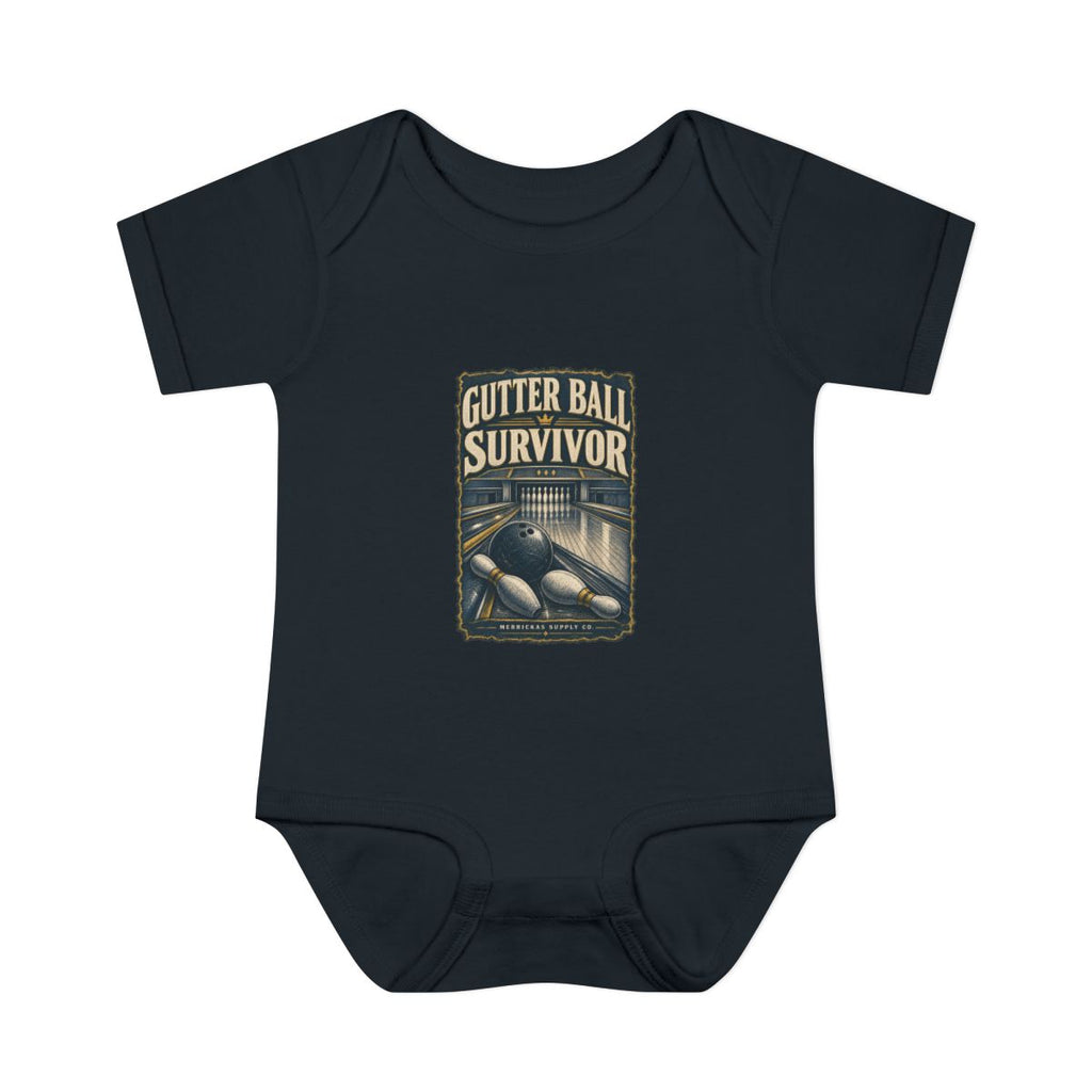 Gutter Ball Survivor Baby Onesie