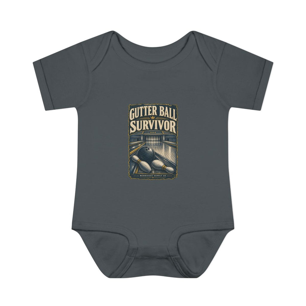 Gutter Ball Survivor Baby Onesie
