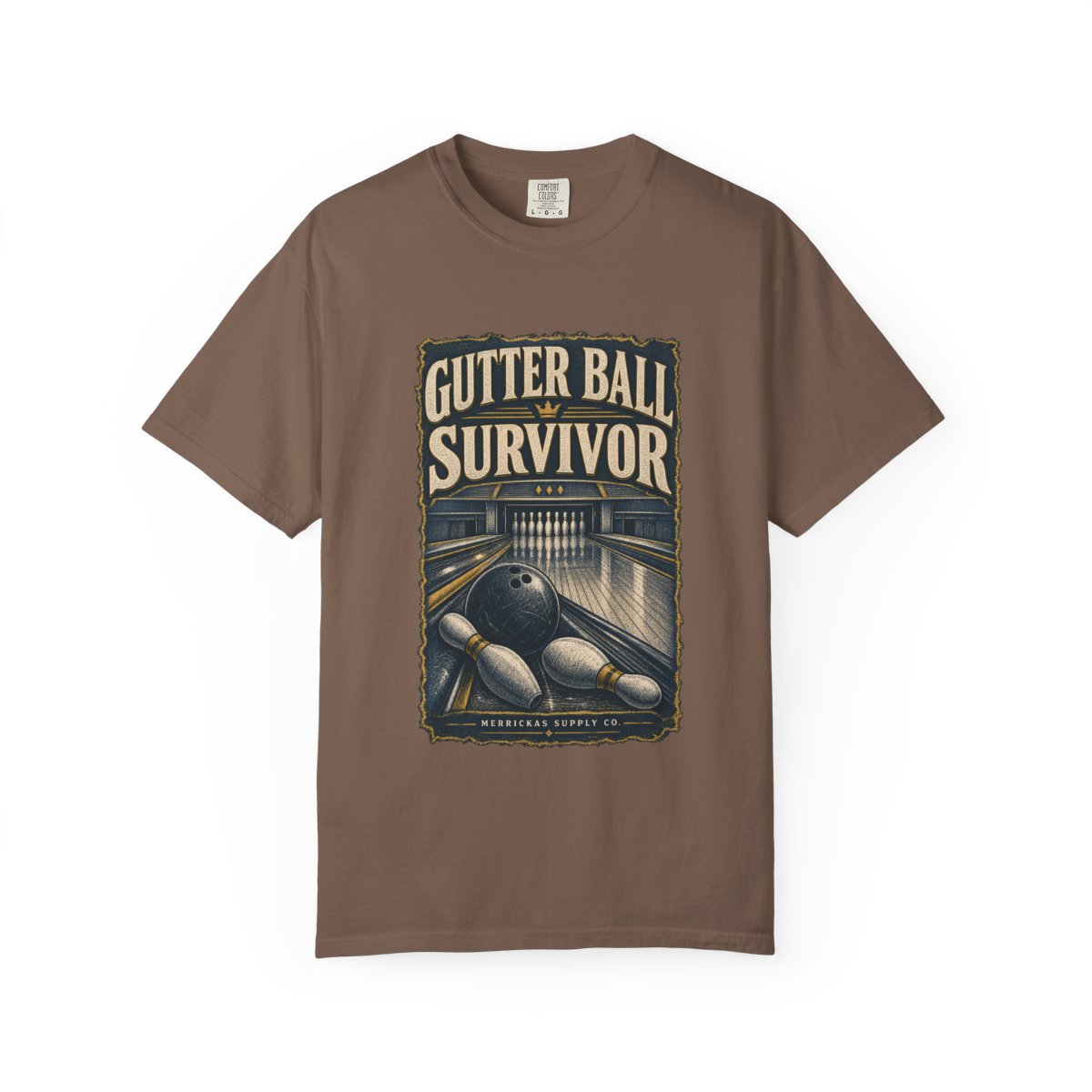 Gutter Ball Survivor Garment-Dyed Tee