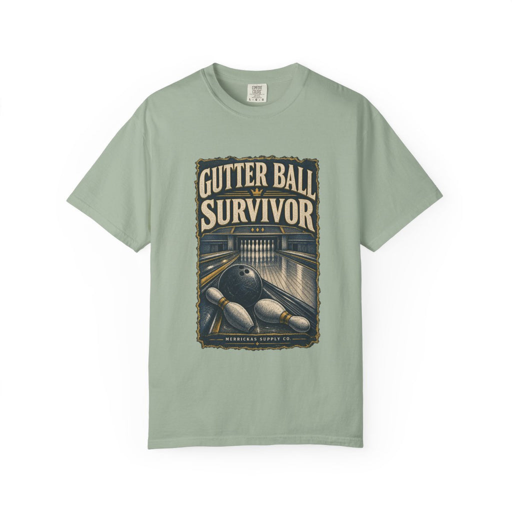 Gutter Ball Survivor Garment-Dyed Tee
