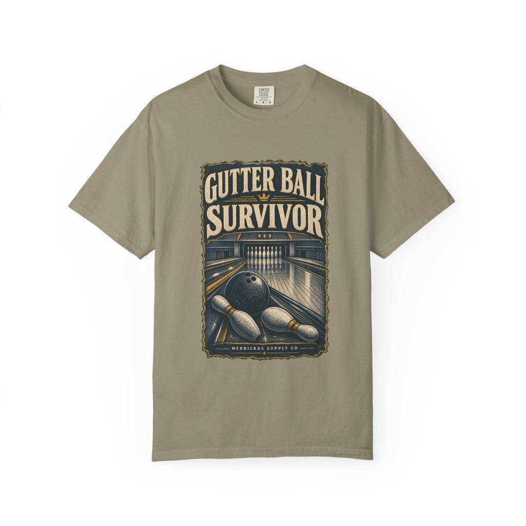 Gutter Ball Survivor Garment-Dyed Tee