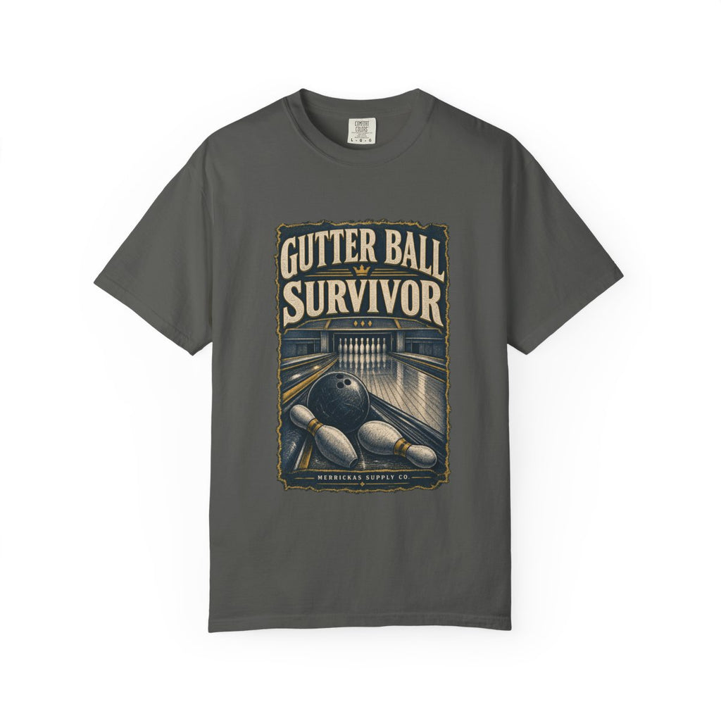 Gutter Ball Survivor Garment-Dyed Tee
