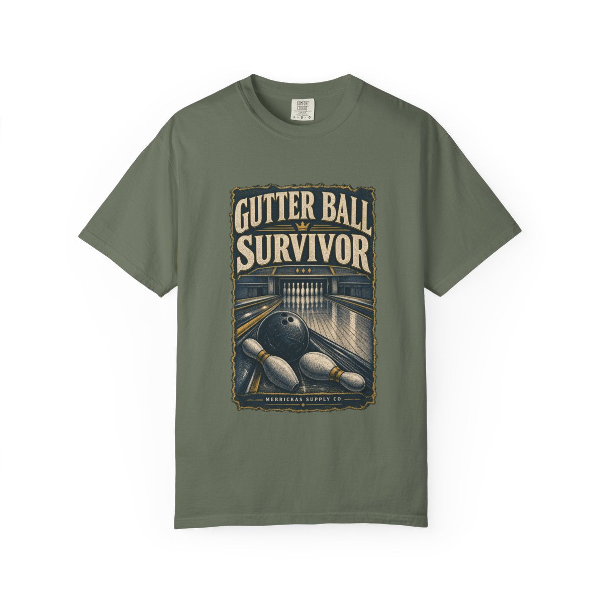 Gutter Ball Survivor Garment-Dyed Tee