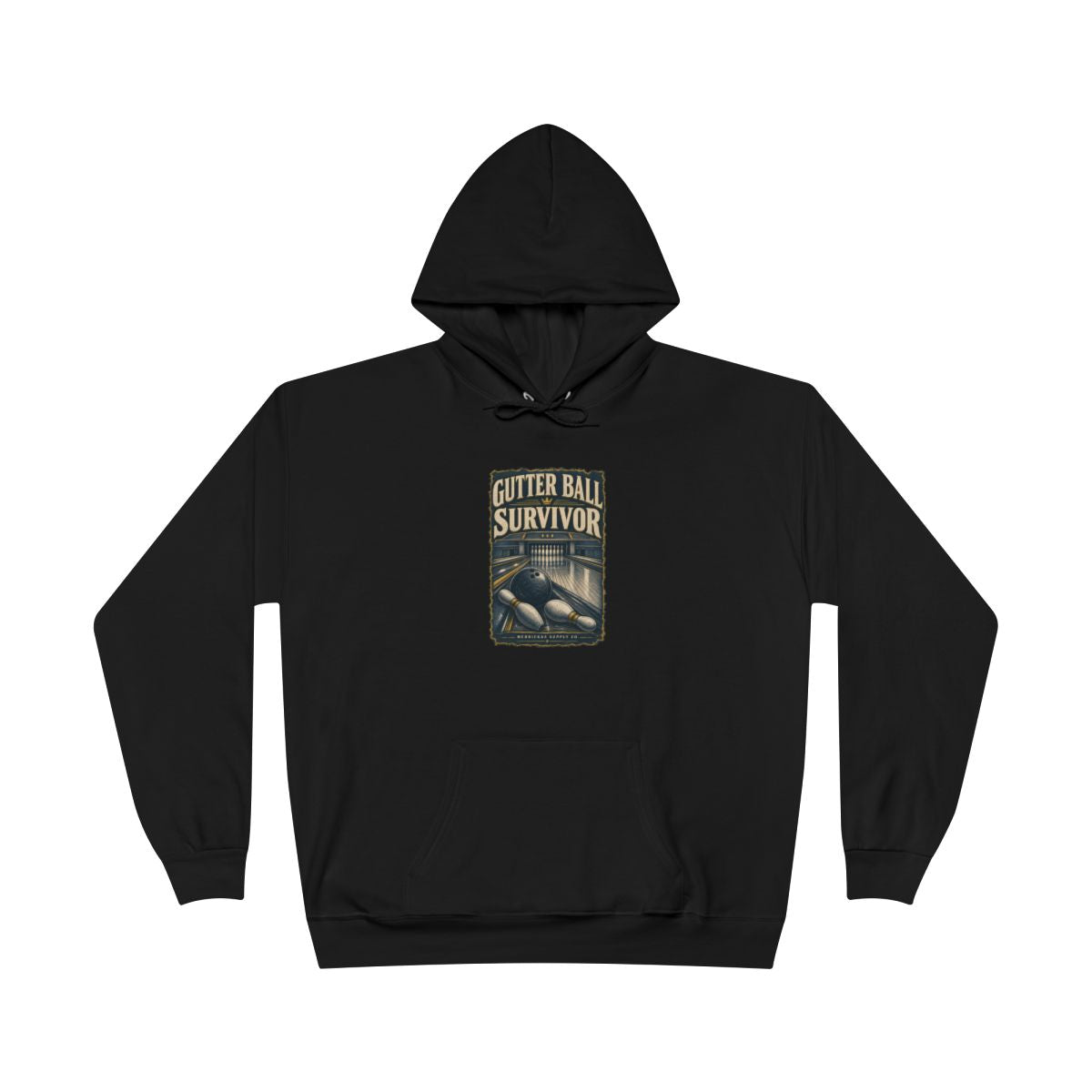 Gutter Ball Survivor Heavyweight Hoodie