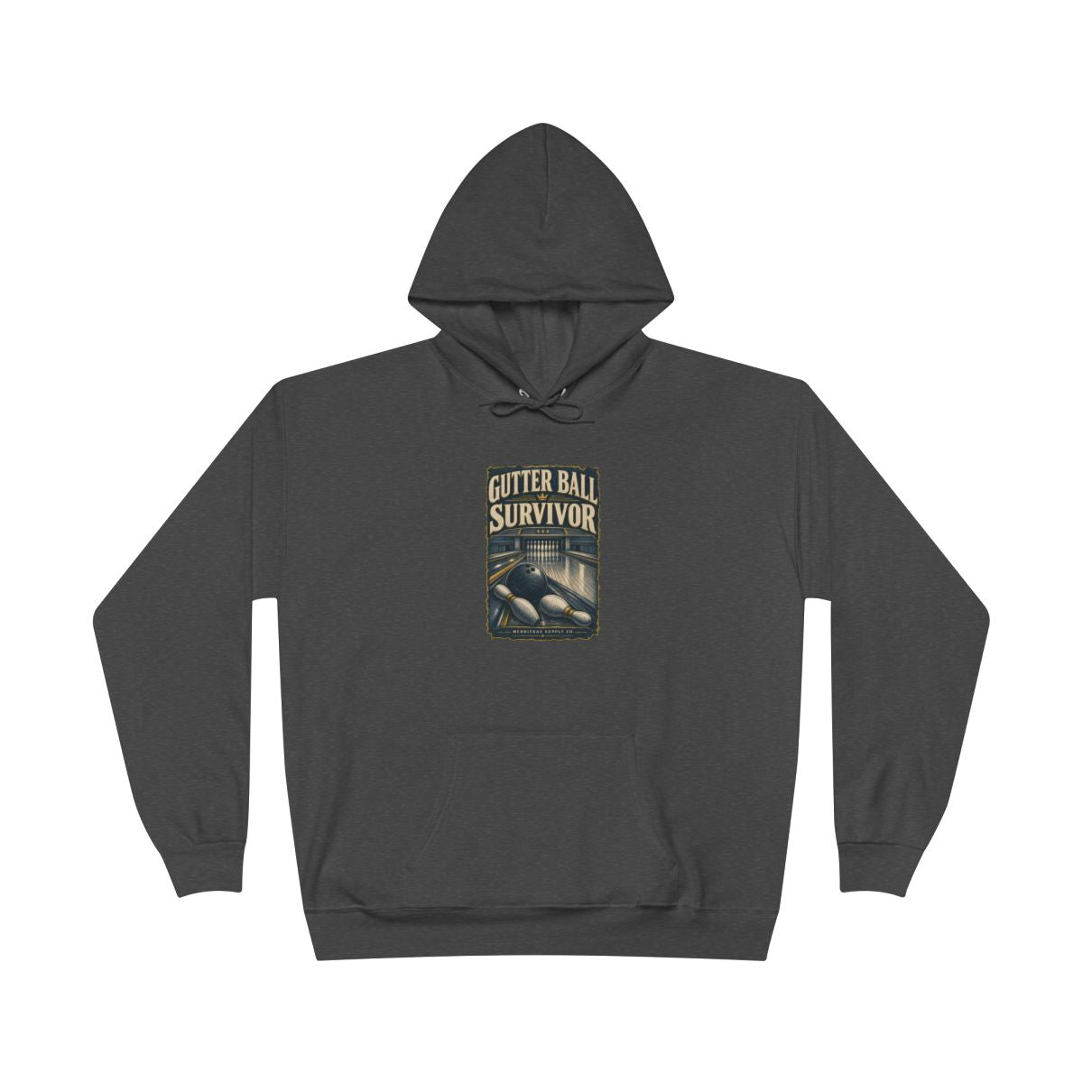 Gutter Ball Survivor Heavyweight Hoodie