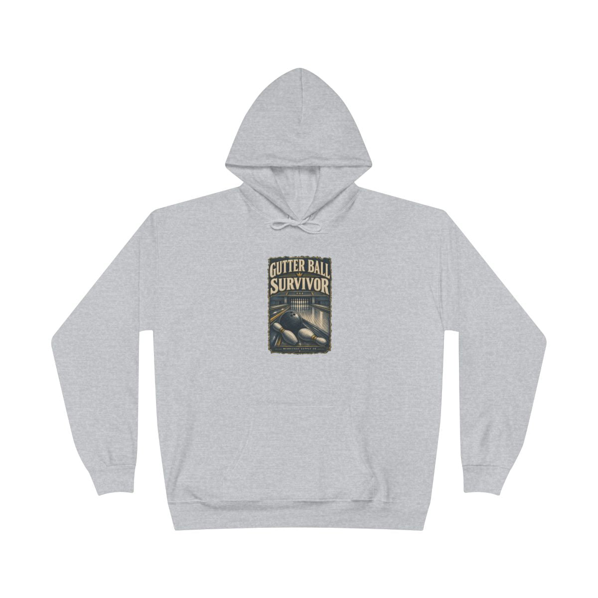 Gutter Ball Survivor Heavyweight Hoodie