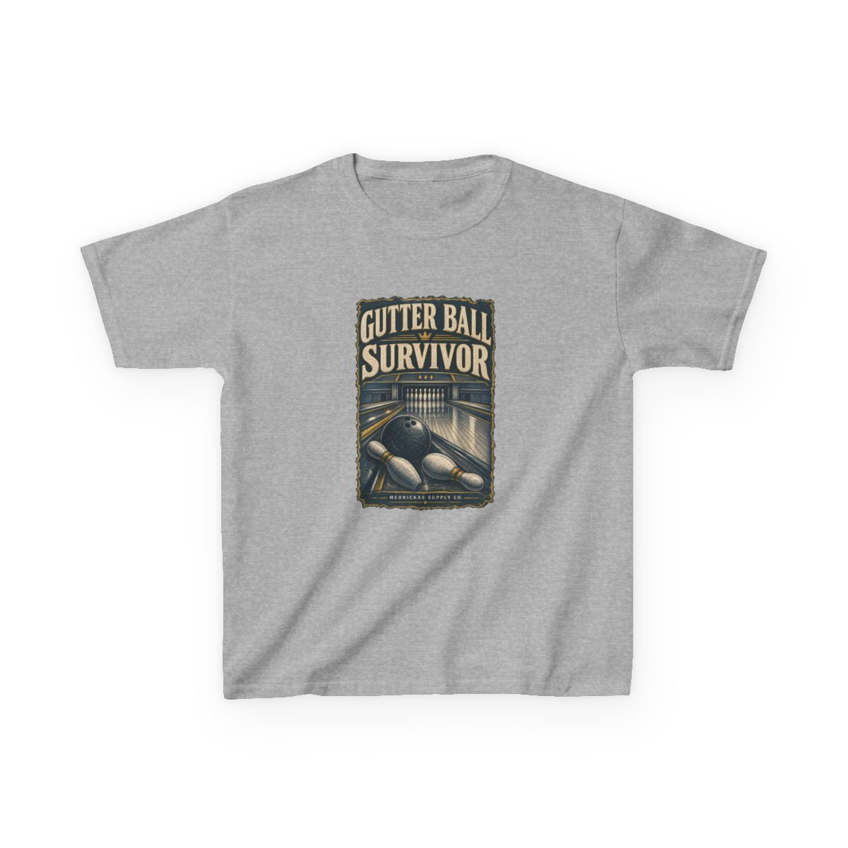 Gutter Ball Survivor Kids Tee