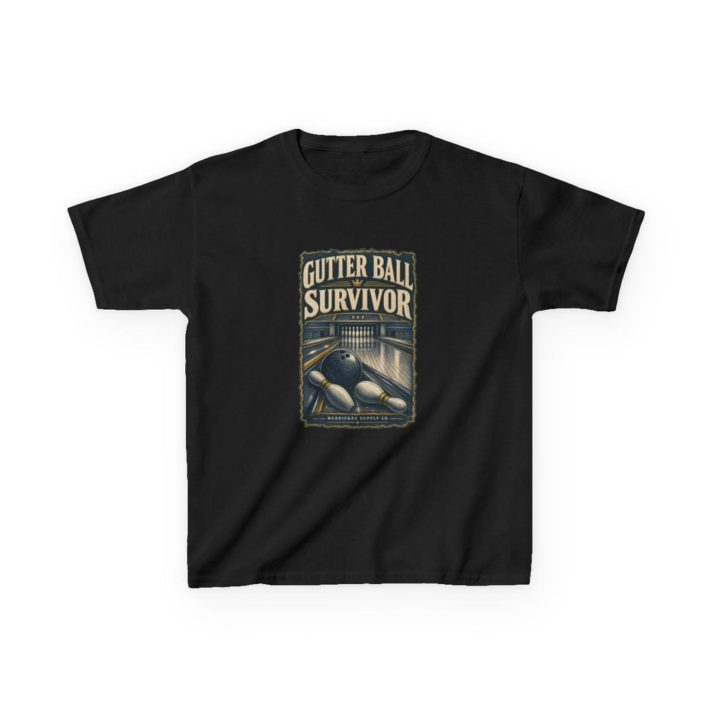 Gutter Ball Survivor Kids Tee