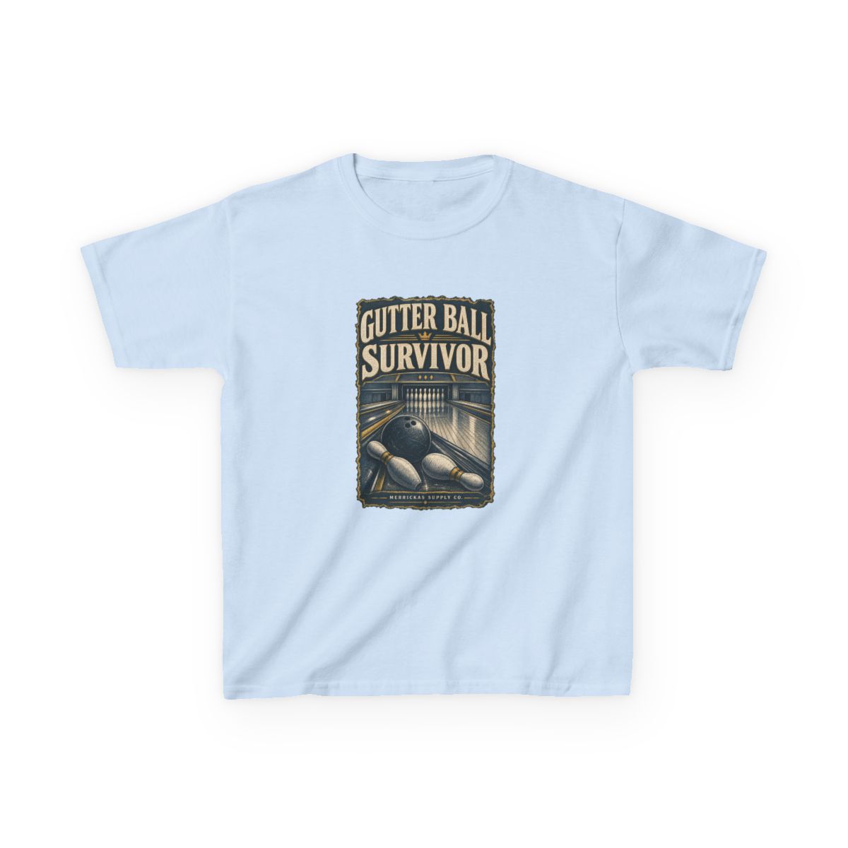 Gutter Ball Survivor Kids Tee
